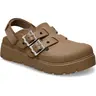 Crocs Women's Loaferette Slip-On Clogs with Chunky, Platform Heel