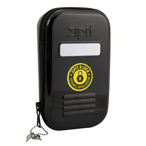 ZIPIT & LOCK Tin Pencil Box – Durable, Lockable Metal Storage Case for School Supplies, Kids & Teens