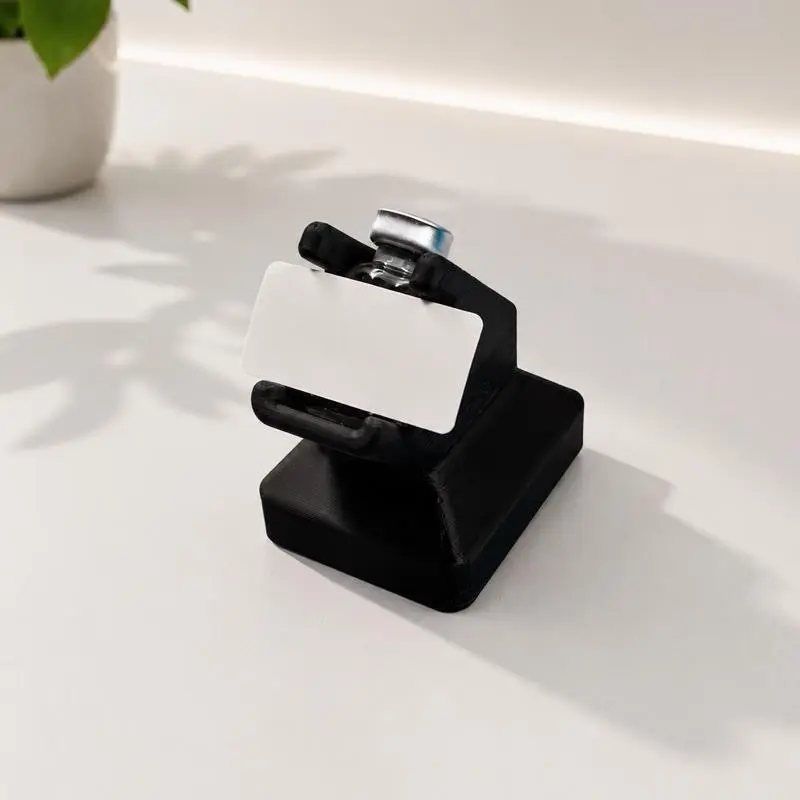 Vial Label Alignment Jig | Precision Labeling Holder | Bottle Labeling Tool