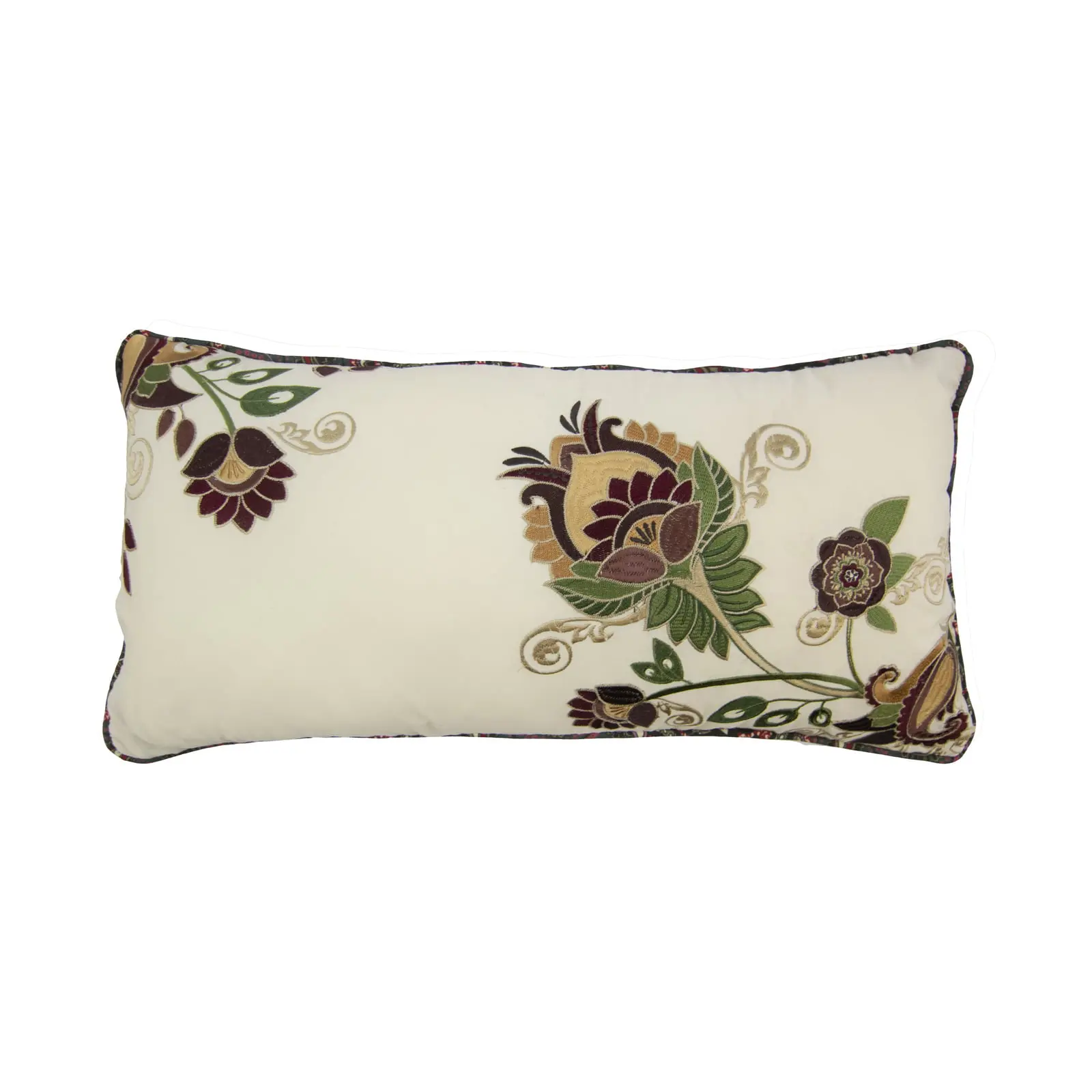 American Heritage Textiles Soft High Quality 11x22" UCC Postage Stamp Decorative Rectangle Pillow 52016 Spice