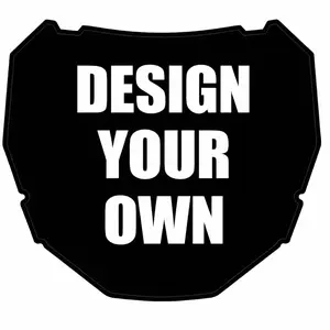 Custom Odi front number plate decal