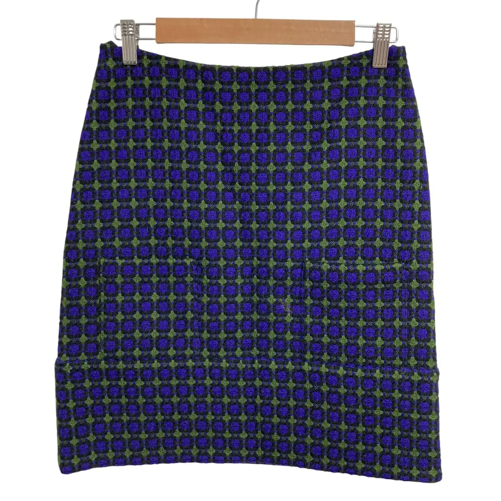 Pre-owned MARNI Cotton Small Leather Goods Tweed Skirt