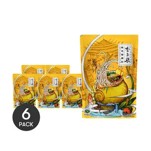 6Packs LIZIQI Authentic Luo Si Fen Liuzhou Snail Rice Noodles - from Ziqi Li, 11.81oz/Pack
