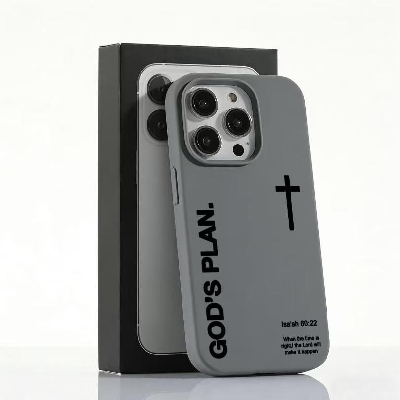 1PC "God's Plan" Isaiah 60:22 Bible Verse CrossPhone Case, Large Hole Skin-friendly ProtectiveCover for iPhone 17 Pro Max 16 15 14 13 12 11 PlusAir Pro, Perfect Christian Gift & Daily Use AE19 1PC "God's Plan" Isaiah 60:22 Bible Verse CrossPhone Case, Large Hole Skin-friendly ProtectiveCover for iPhone 17 Pro Max 16 15 14 13 12 11 PlusAir Pro, Perfect Christian Gift & Daily Use AE19