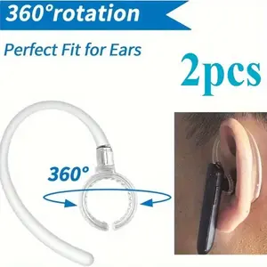 Wireless Ear Hook Headphones, 360 Degree Rotating Design, Durable Plastic Material, Comfortable Fit for Active Lifestyle