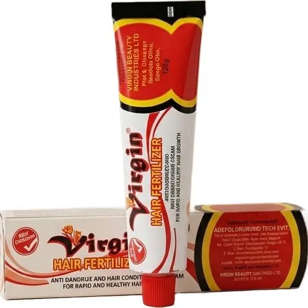 Virgin Hair Fertilizer Cream 125g (4.4 oz) | Hair & Scalp Conditioning Cream | Moisturizes Dry Scalp, Helps Reduce Breakage, Supports Healthier Looking Hair | 1 Pack