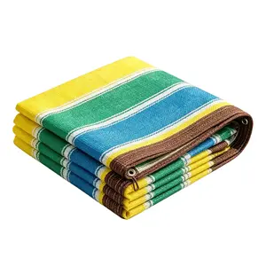 Colorful Sunshade Net with Metal Grommets, Durable UV Protection, Easy Installation, Ideal for Balcony, Garden, Pool, Privacy Shield