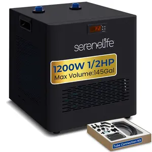 Cold Plunge Chiller System - Quiet 1/2 HP, 145 Gal, Titanium Tube