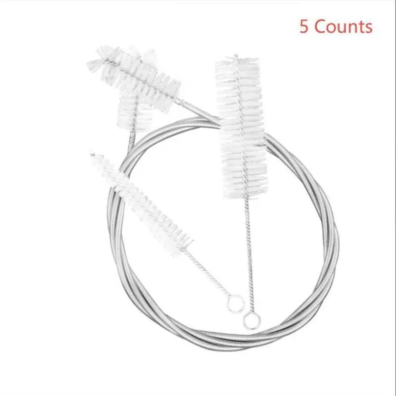 Flute Cleaning Brush Set, 5 Counts/set Flute Cleaning Brushes, Musical Instrument Cleaning Tool, Music Accessories for Flute