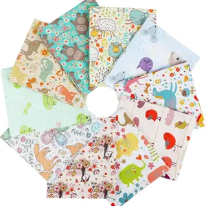 Newbrothread&Craftido 100% Cotton Quilting Fabric Bundles 10pcs Fat Quarters 18"x21" Medium Weight 5.2 oz for Quilting Sewing Patchwork Home Textile Wild Animal, TikTokShopDealsforYouDays, fathersdaygiftideas