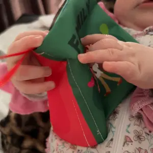 Children Cloth Book Soft Sound Interactive Toy, Unisex Early Education Cognitive Toy, Easter Festival Gift for Boys & Girls, Toddler Busy Book