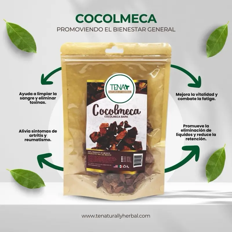 Premium Wildcrafted Cocolmeca Root Beverage (4oz Bottle) - Hand-Selected Purity, Daily Wellness Tea Ingredient for Adults, Herbal Aromatic Flavor, Sugar-Free, Cholesterol-Free, Low-Fat, Low-Sodium