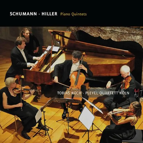 Hiller-Pleyel Quartet Cologne Album - Piano Quintets, Compact Disc (CD) with Digipack Packaging