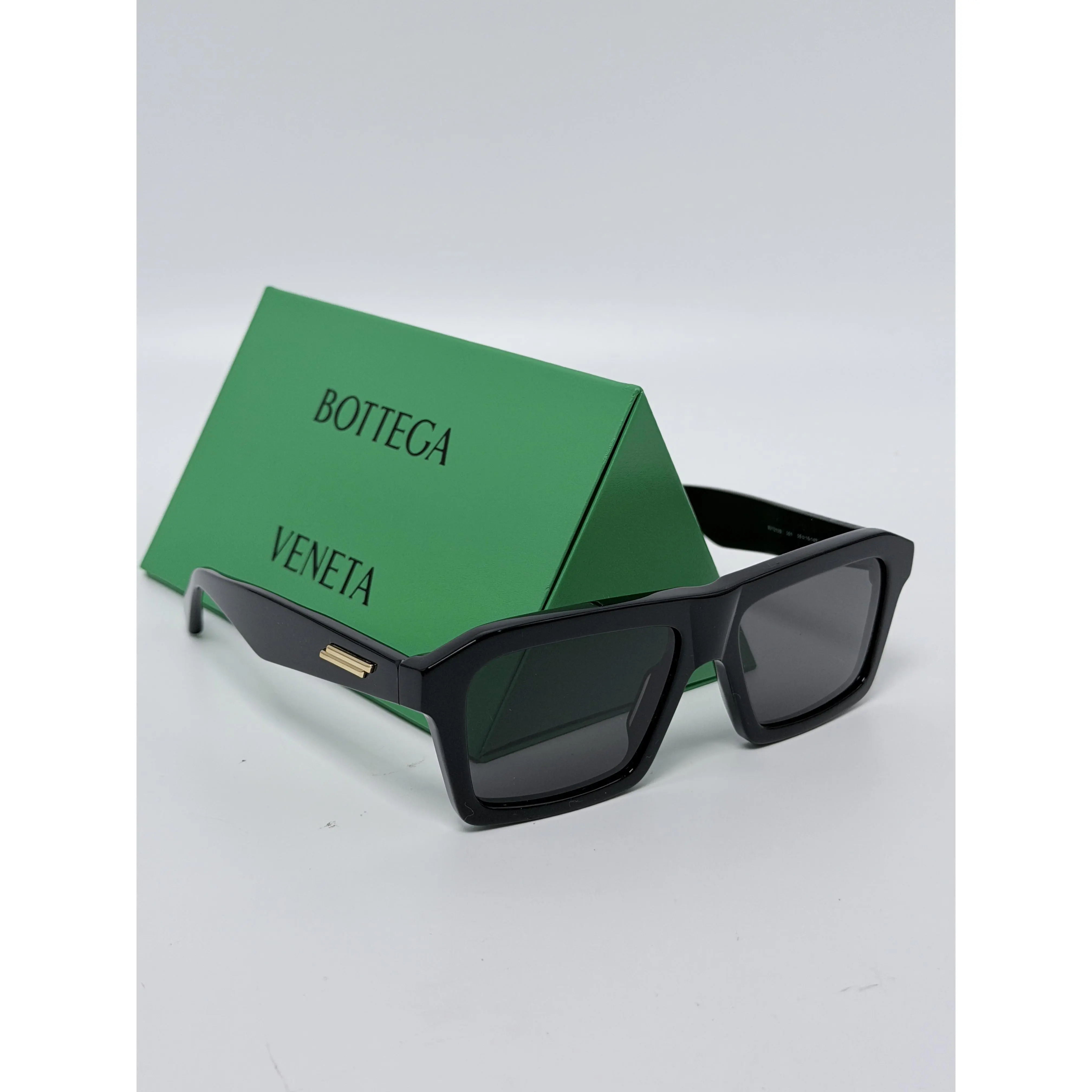 Bottega Veneta BV1213S Rectangular Acetate Sunglasses BV002S