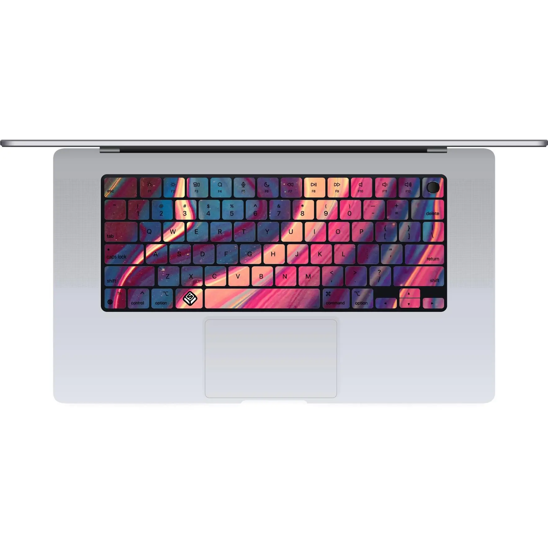 Wave MacBook Keyboard Sticker