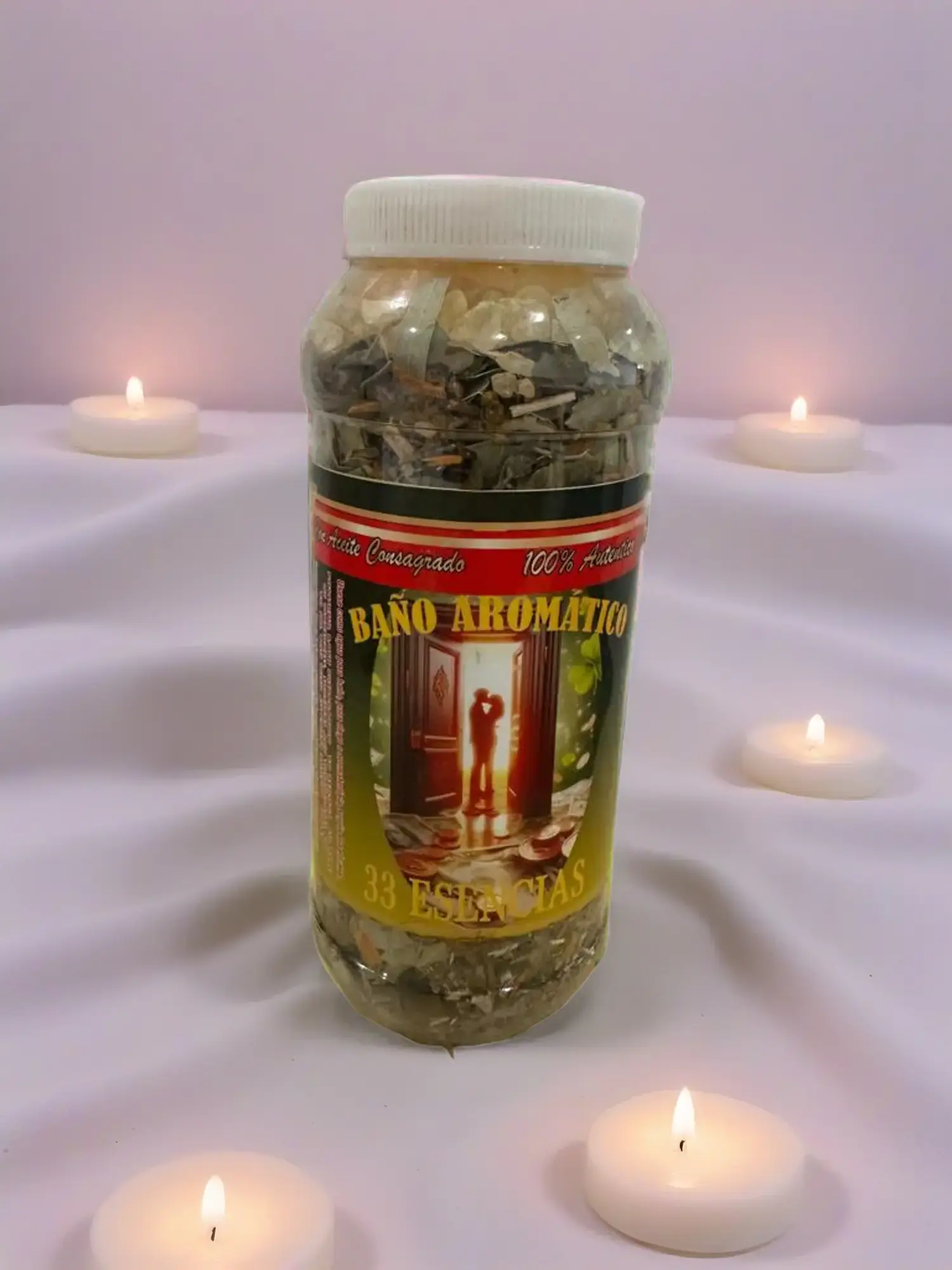 33 Esencias Bath Ritual Herbs - Home Fragrance Accessory for Good Luck, Protection