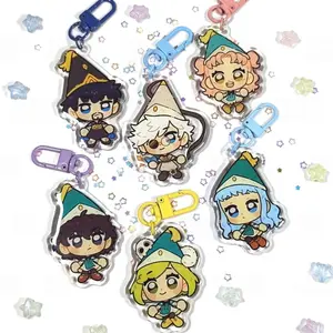 Witch Hat Atelier Acrylic Keychain! Coco, Tetia, Richeh, Agott, Qifrey and Olruggio
