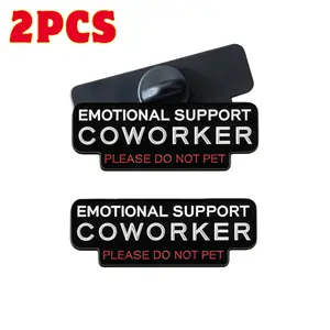 【BUY 1 GET 1 FREE】Emotional Support Colleague Lapel Pin, Office Humor Badge, Workplace Self-Parody Style, Fun Accessory for Backpack ID Card Decoration, Gift For Sassy Coworker Team Leader Boss