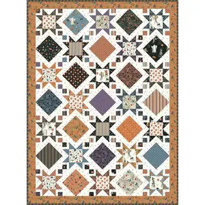 Quilt Kit - Stars & Windows Trick or Treat by Beverly McCullough for Riley Blake