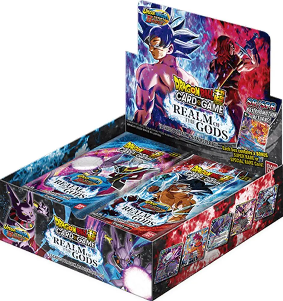 Dragon Ball Realm of The Gods Booster Box Break (Live)