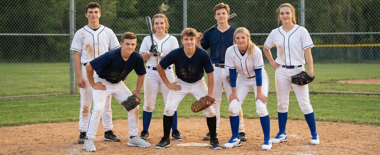 Baseball Cleats Mens Softball Cleat Turf Shoes for Men