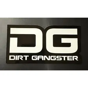 White Dirt Gangster Sticker
