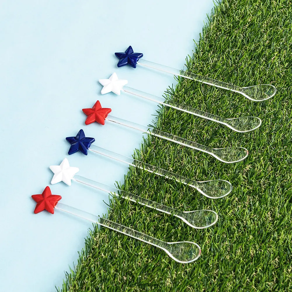 Star Spoons Kitchen Cutlery, American-Style Tableware for Daily Dining Use