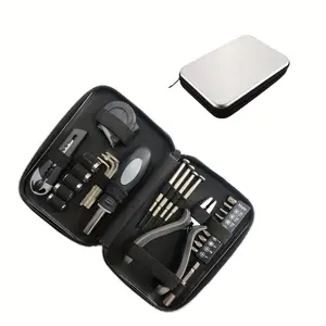 Manual hardware tool set combination, portable household multi-functional tool set, portable storage and maintenance combination, practical gift for customers