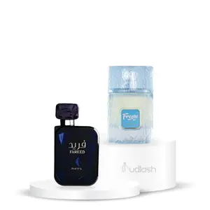 Riiffs Oudlash Bundle - Fareed + Freeze Fresh Men's Cologne, 100 ML Eau De Parfum with Cardamom, Pepper & Lavender Notes