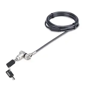 Startech UNIVKMKO-LAPTOP-LOCK 3-In-1 Universal Laptop Lock, Silver & Black