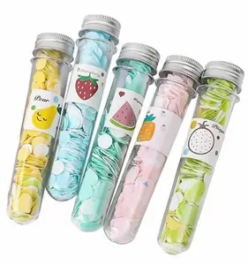 Valentine's Day Gift  2Pcs Portable Paper Soap Sheets, Multicolor, Travel Size Scented Bath Flakes for Hand Washing, Outdoor Use Portable Disposable Travel Bath Confetti for Indoor, Camping, Hiking, Outdoor