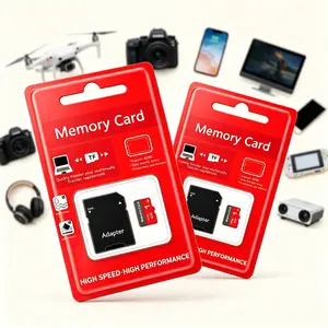 1TB MicroSDXC Card for Security Cameras, 2 Complete Sets Micro TF SD Cards with Adapter for Dash Cams, Durable SD Memory Card for Car Audio, Micro SD Card for Mobile Phones, SD Card for Daily PC Data Storage