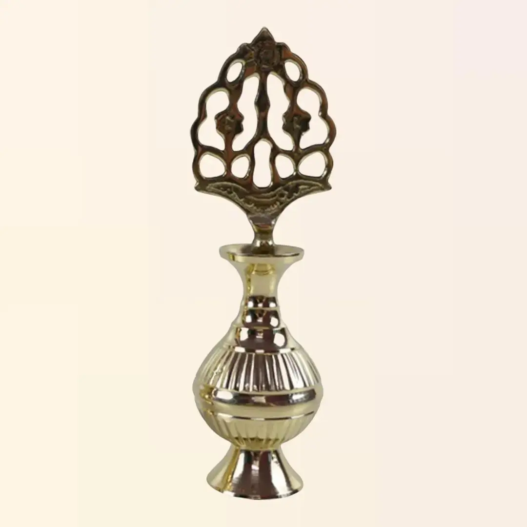 Arabic kohl eye liner  stick brass  bottle.
