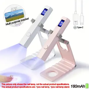 Portable UV LED Nail Lamp, Mini UV Nail Dryer, Professional Standalone UV Light, Non-Battery Type, Ideal Gift for Lovers