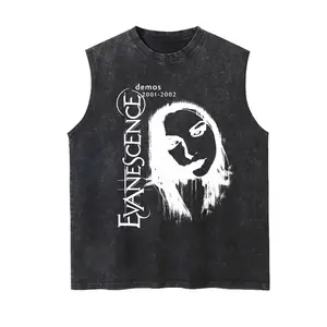 [Viral] Vintage Tank 90s Graphic Sleeveless Tank Tops Men Vest Streetwear Outfits Men Vacation Outfits Sleeveless Shirt