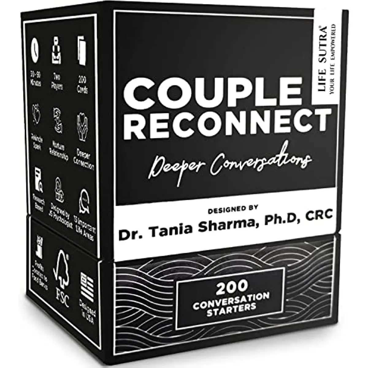 Couple Reconnect Card Game, 200pcs/box Conversation Card Game, Funny Card Board Games for Couple, Party Game, Date Night Game, Conversation Starter