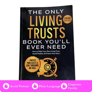 Living Trust Made Simple: Comprehensive Step-by-Step Instructions Notebook for Beginners | The Ultimate DIY Estate Planning Journal to Plan Wills, Protect Wealth & Minimize Taxes·Notebook