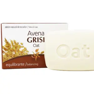 Grisi Oatmeal Soap Bar Jabon de Avena Grisi Natural Balancing Soap for Gentle Cleansing