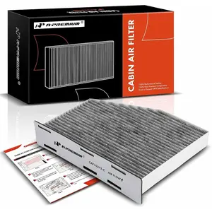 Premium Cabin Air Filter with Activated Carbon For Volkswagen Jetta,Passat,Golf,Tiguan,Beetle,CC,Eos,GTI,Rabbit & Audi A3 Quattro,Q3 Quattro,TT Quattro