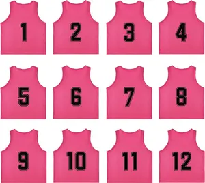Training Mesh Sports Pinnies Numbered (1-12)