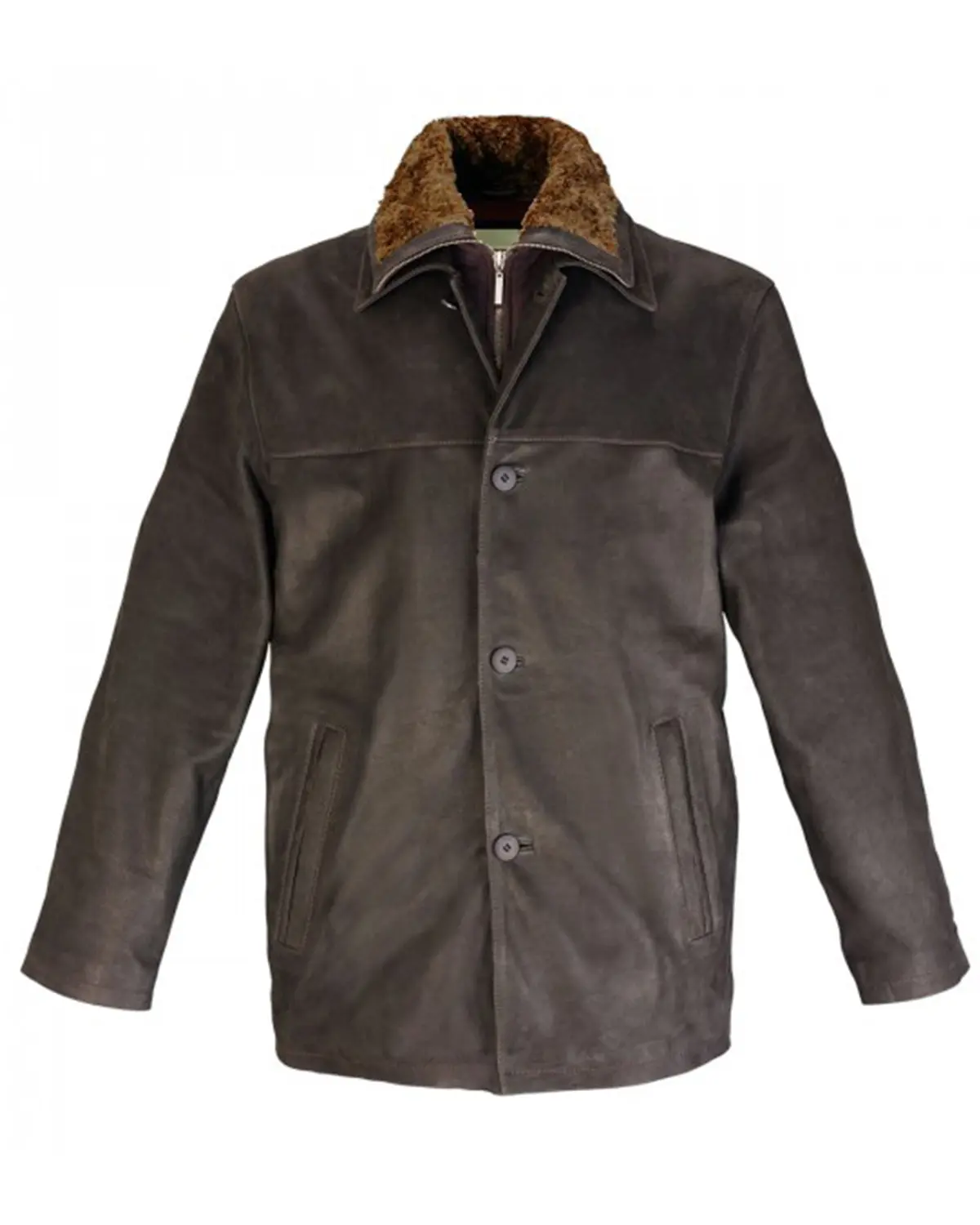 MotorCycleJackets Mens Brown Leather Jacket