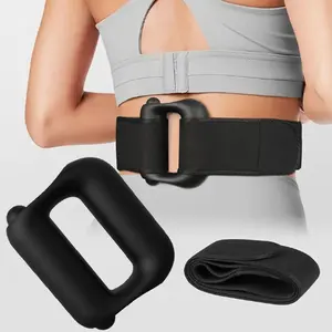2024 Upgrade Cordless Percussion Massager Ring, 3 in 1 Fat Burning and Muscle Relaxation Shoulder and Neck Yoga Ring, 5 Vibration Modes High-Speed Powerful Motor Deep Beating, USB Rechargeable Equipped with 2 Lithium Batteries, Cool Birthday Gifts