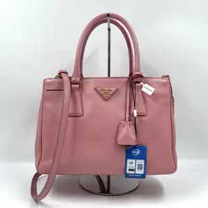 Pre-owned PRADA Leather Tote Bags Tamaris Saffiano Lux Mini Tote Bag