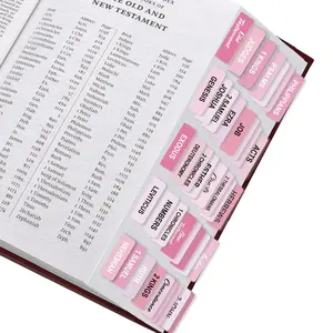 Personalized Bible accessory, SKYDUE Bible Tabs, 100 Tabs, Laminated Bible Tabs for Women and Men, Bible Tabs for Study Bible, Bible Index Tabs, Bible Book Tabs, Bible Labels Tabs, Boho