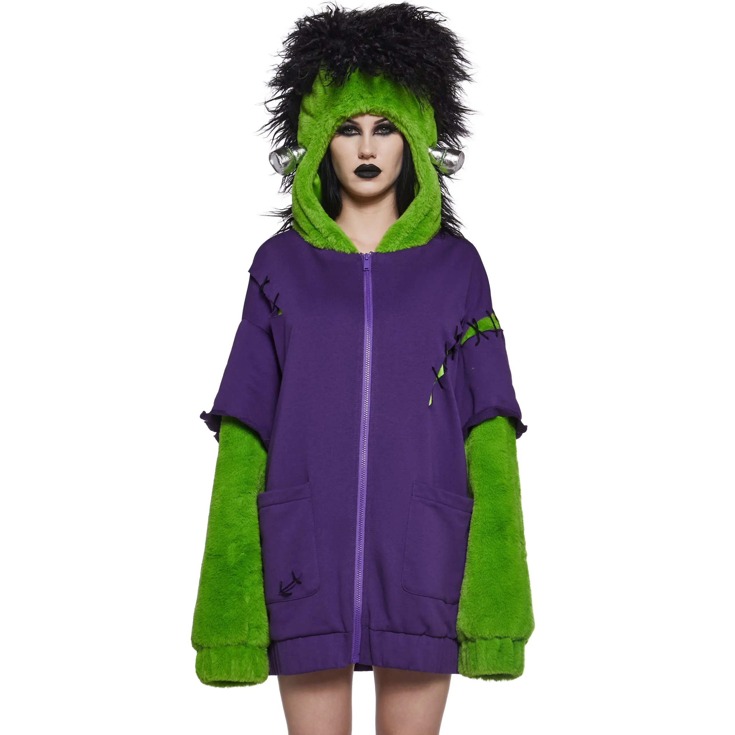 Frankenstein Monster Oversize Hoodie Costume