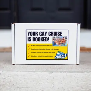 Your Gay Cruise is Booked Prank