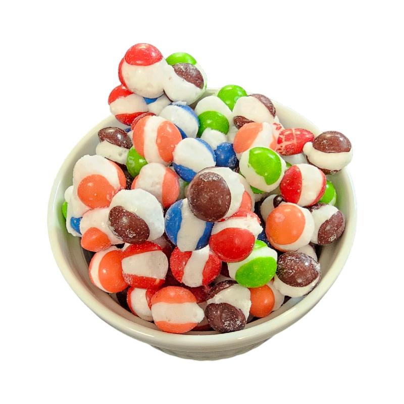 ESHOPX WILD BERRY flavor FREEZE DRIED RAINBOW CANDY bite Snack bag  Sweet Bonbon Freeze dried candy