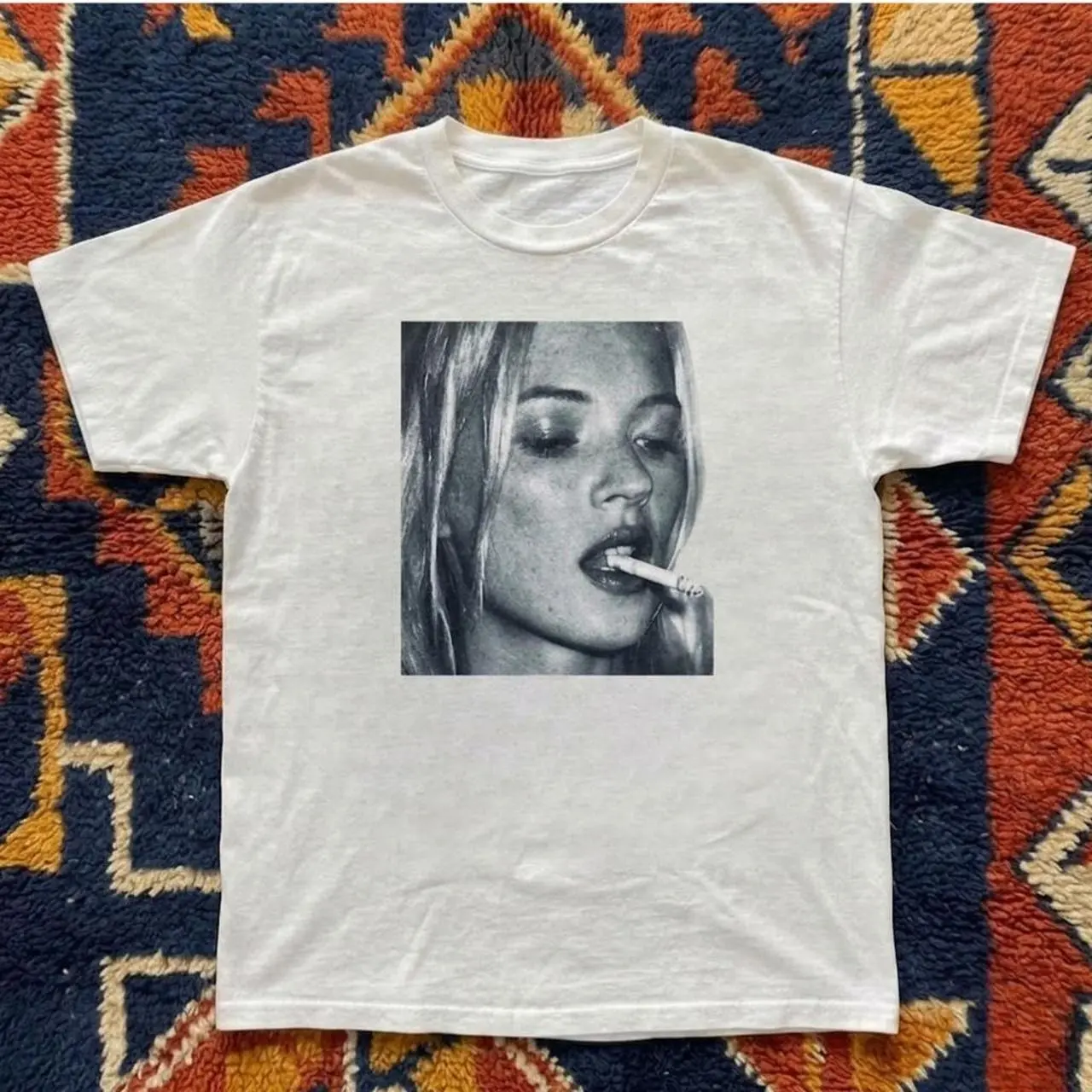 Custom Photo Gildan T-Shirt – Upload Your Black & White Photo, Personalized Graphic Tee