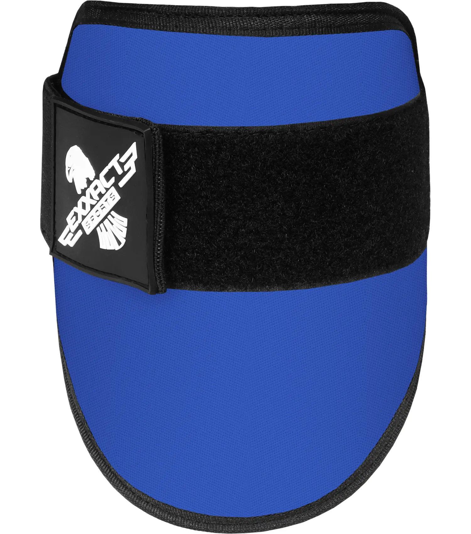 Exxact Sports Unisex Plain Multi-Layer EVA Foam Arm Elbow Guard - Adjustable Straps, Breathable Advanced Impact Protection for Youth Baseball, Lacrosse Left-Handed Hitters (Royal Blue), Polyester, Perfect Gift Choice, Unisex Adults