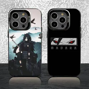 U-Uchihas M-MadaraS Phone Case For iPhone 16,15,14,13,12,11,Pro,Max,Plus,Mini,SE Black Candy Matte Shockproof Cover